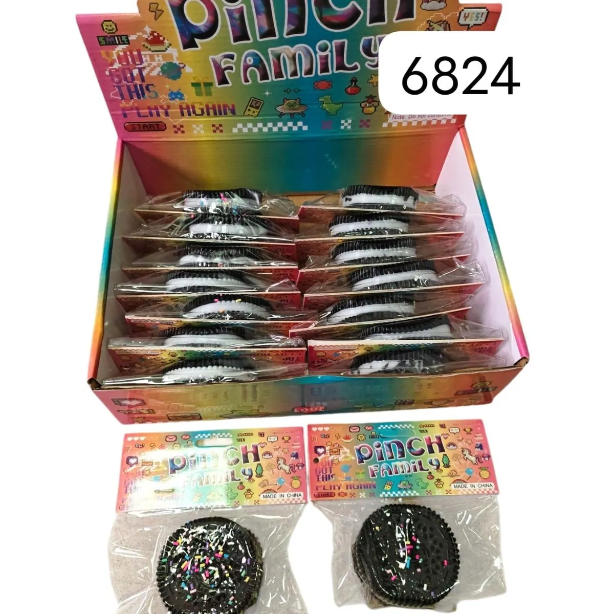 Zabawka Squeeze Oreo Mały Pinch Pinch Family 6824