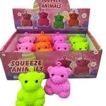 Gniotki Squeeze Animals Misie Antystresowe 12 szt
