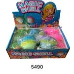 Zabawka Squeeze Magic Shell Muszla Antystresowa