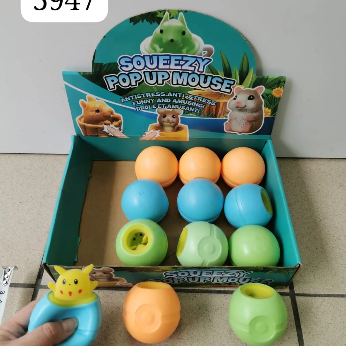 Zabawka antystresowa Squeeze Pikachu Gniotek