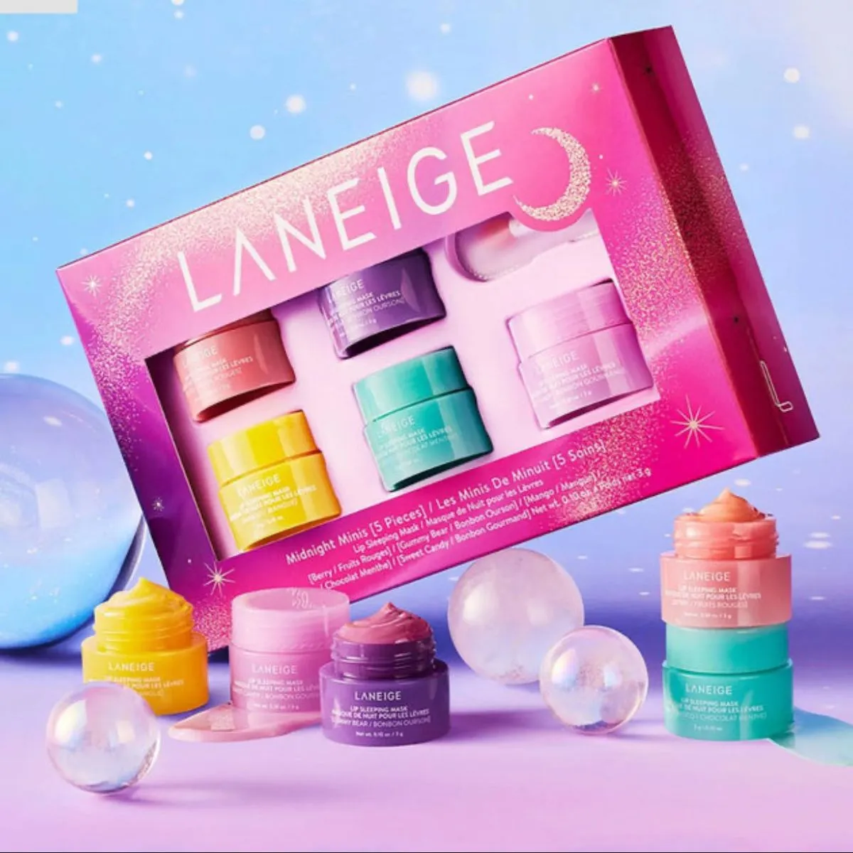 Zestaw masek Laneige Lip Sleeping Mask 6 szt