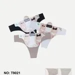 Majtki damskie OUNO S-M-L-XL NO:T9021 beżowe/czarne/białe