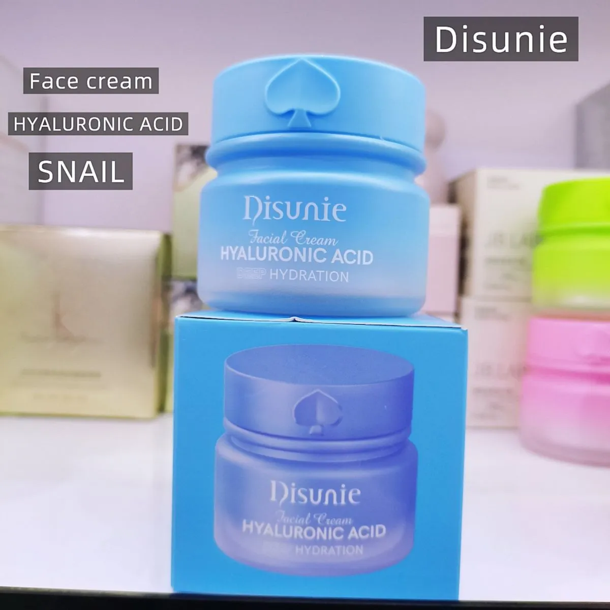 Krem do twarzy Disunuie Hyaluronic Acid Snail