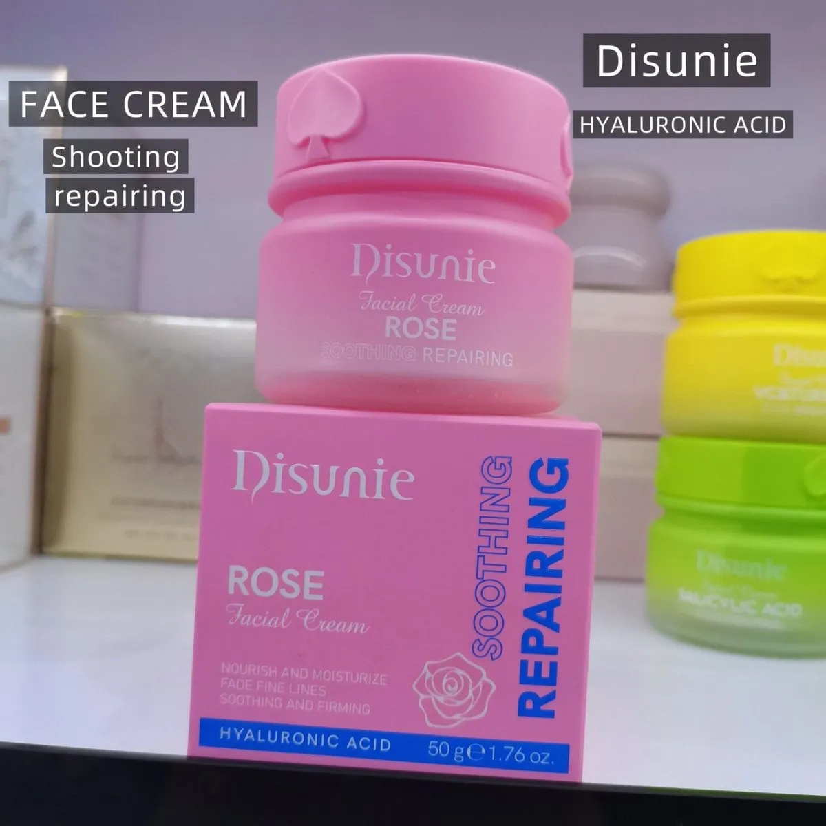 Krem do twarzy Disuniei Rose Soothing Repairing 50g