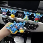 Zapach do auta Stitch niebieski gumowy zawieszka