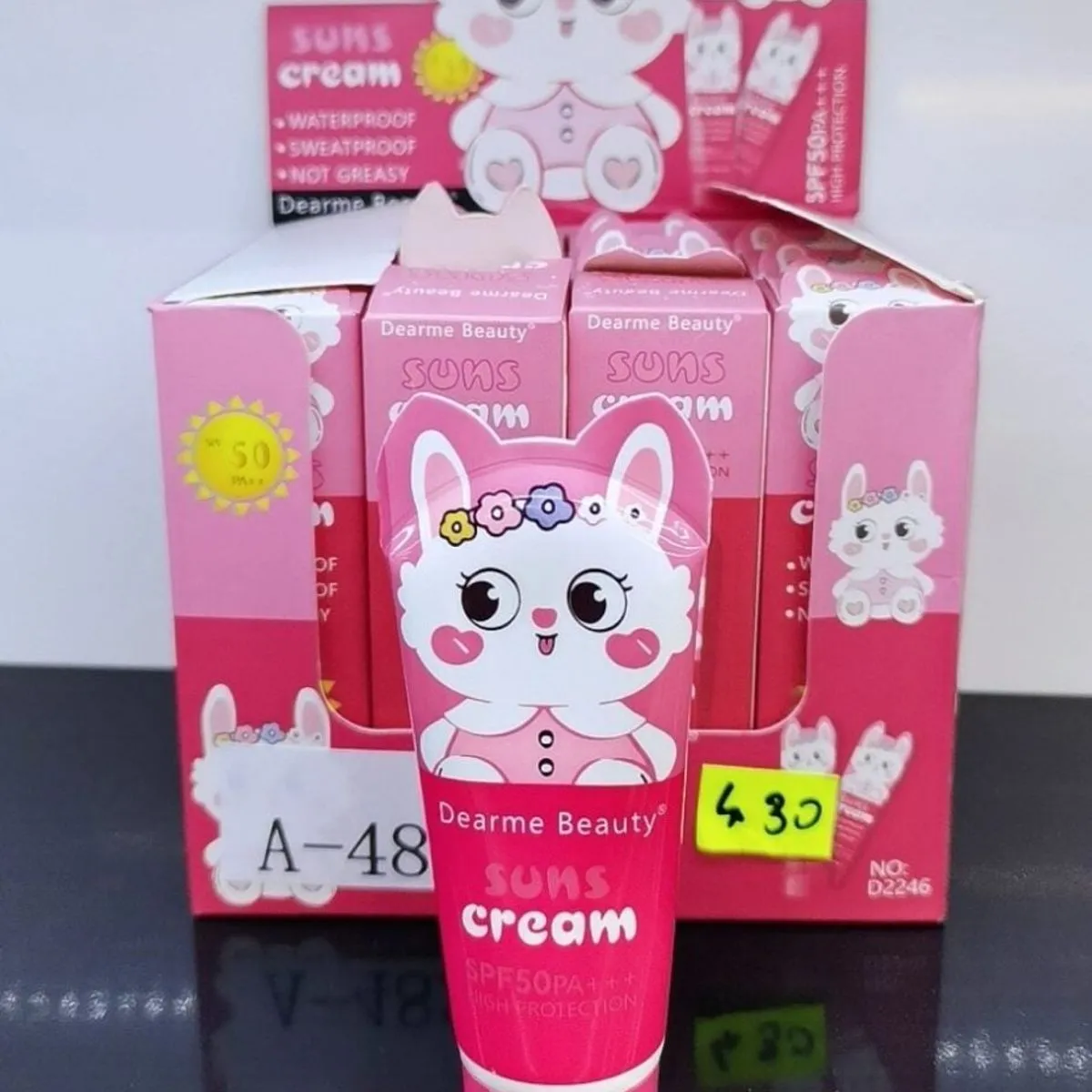 Krem do Rąk i Ciała SPF50 Dearme Beauty Króliczek 12szt