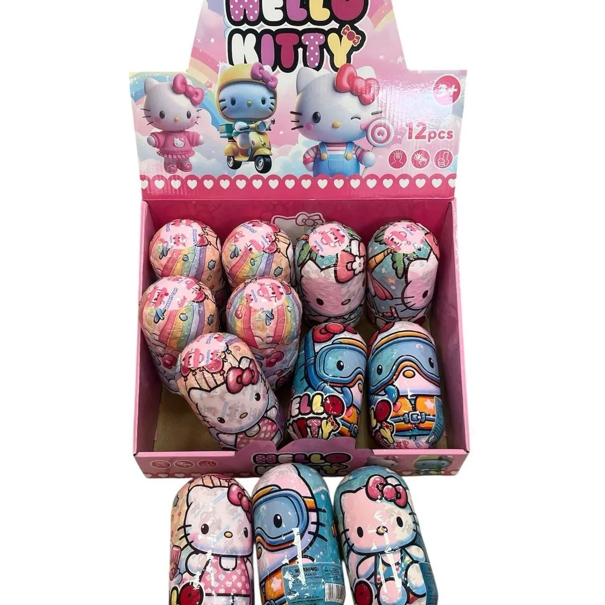 Ball Surprise Hello Kitty - Kapsuła Niespodzianka Figurka 12 szt.