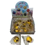 Gniotek Antystresowy Rainbow Tofu Ball 70mm - Żółta Buźka