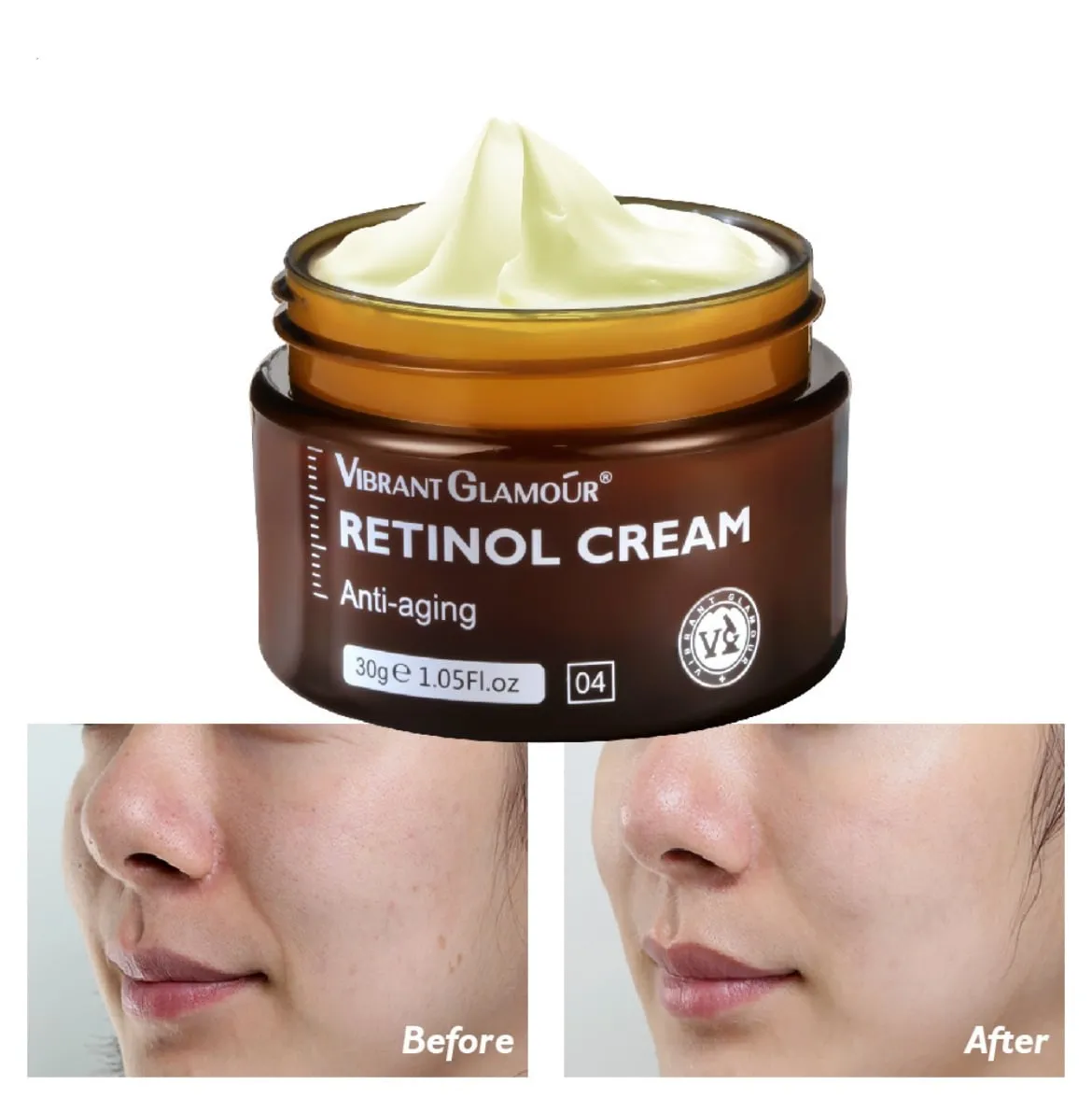 Krem Retinol do Twarzy Vibrant Glamour Anti-aging 30g