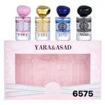 Zestaw perfum Yara & Asad 4x30ml w ozdobnym pudełku