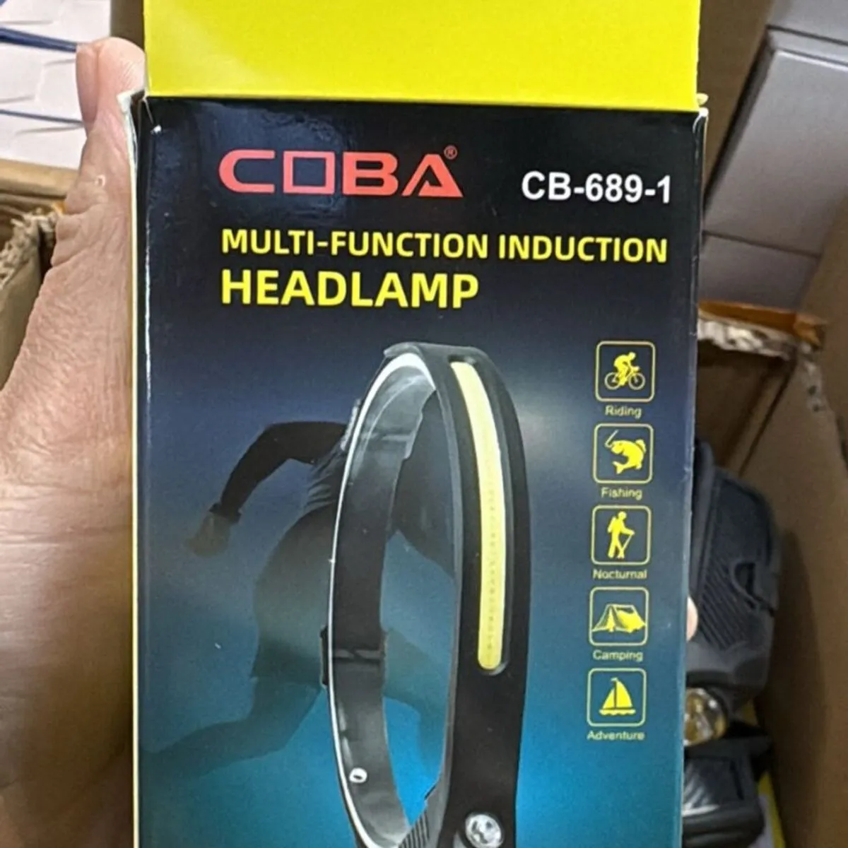 Lampa czołowa akumulatorowa Cobaba CB-689-1