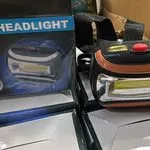 Lampa czołowa COB LED CH-216 3W na baterie