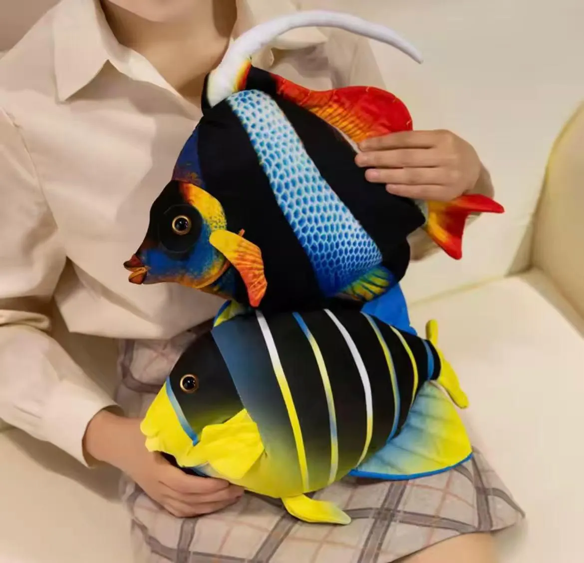 Maskotka Pluszowa Ryba 35cm