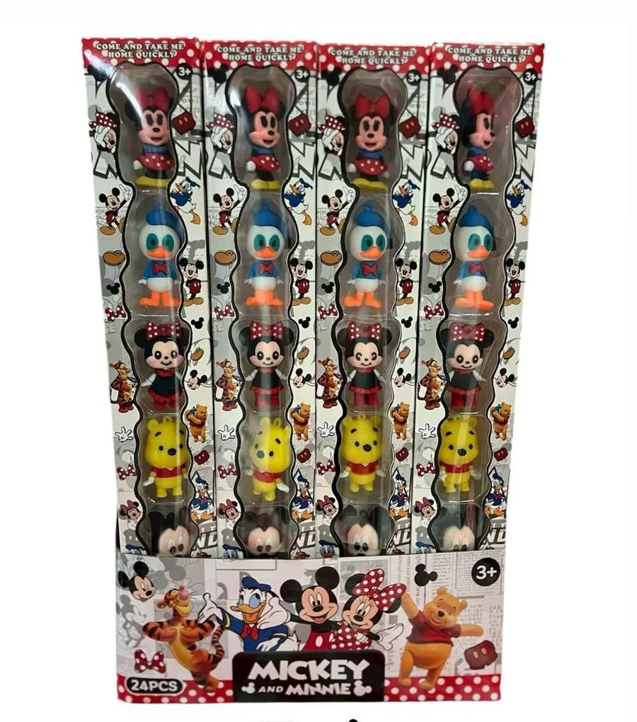 Zabawki Figurki Mickey & Minnie 24 szt