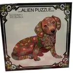 Puzzle Alien 164 elementów pies 25x29cm