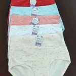 Majtki damskie bawełniane 5 szt. czarny/czerwony/niebieski/różowy/biały