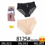 Majtki damskie XL-4XL z mikrofibry 8125# mikrofibra