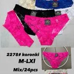 Majtki damskie koronkowe M-L-XL mix 24 szt