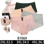 Majtki damskie koronkowe 2XL-4XL 8106#
