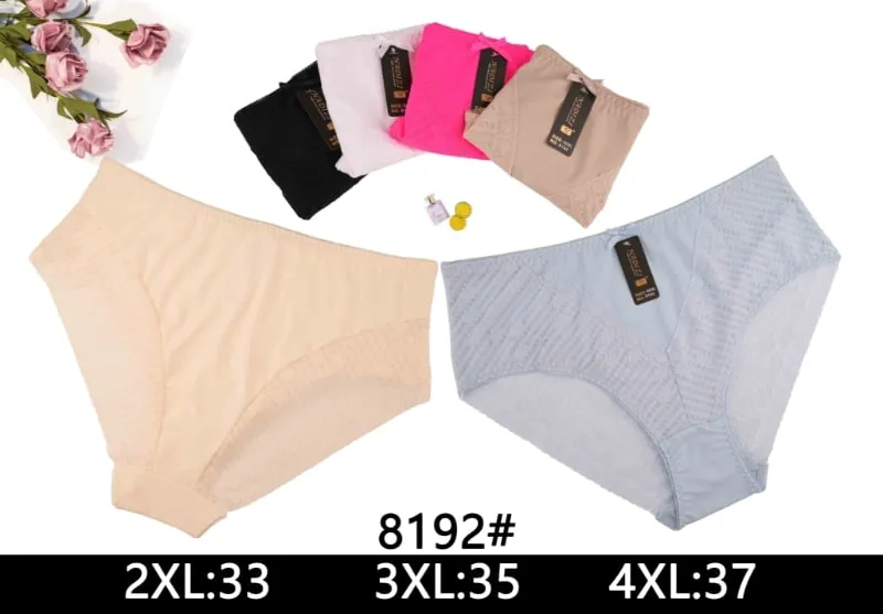 Majtki damskie 2XL-33, 3XL-35, 4XL-37, nr 8192