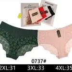 Majtki damskie koronkowe 2XL-4XL 0737#