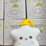 Lampka LED Little Star Night Light biała gwiazda