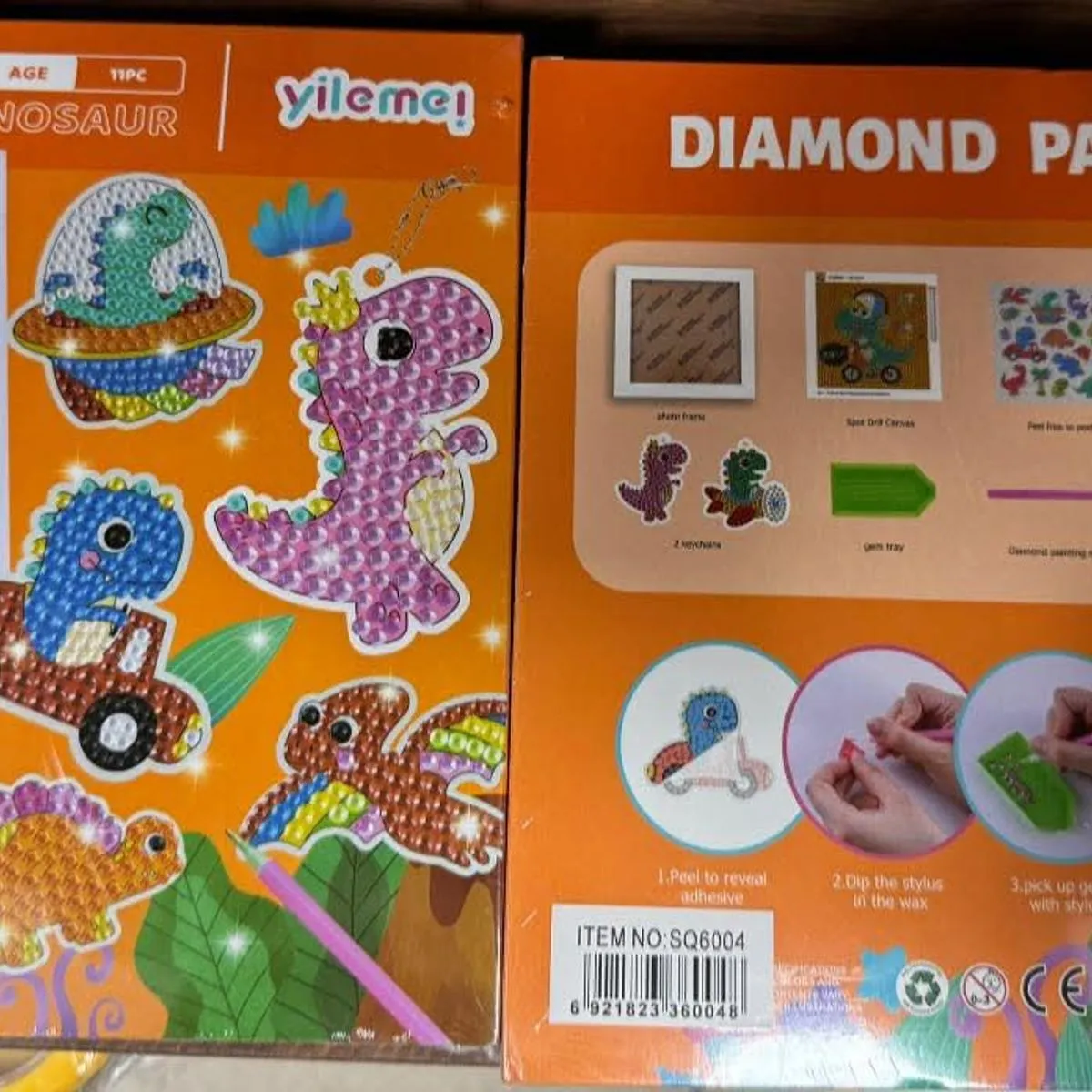 Zestaw Diamond Painting Dinozaury 5D DIY