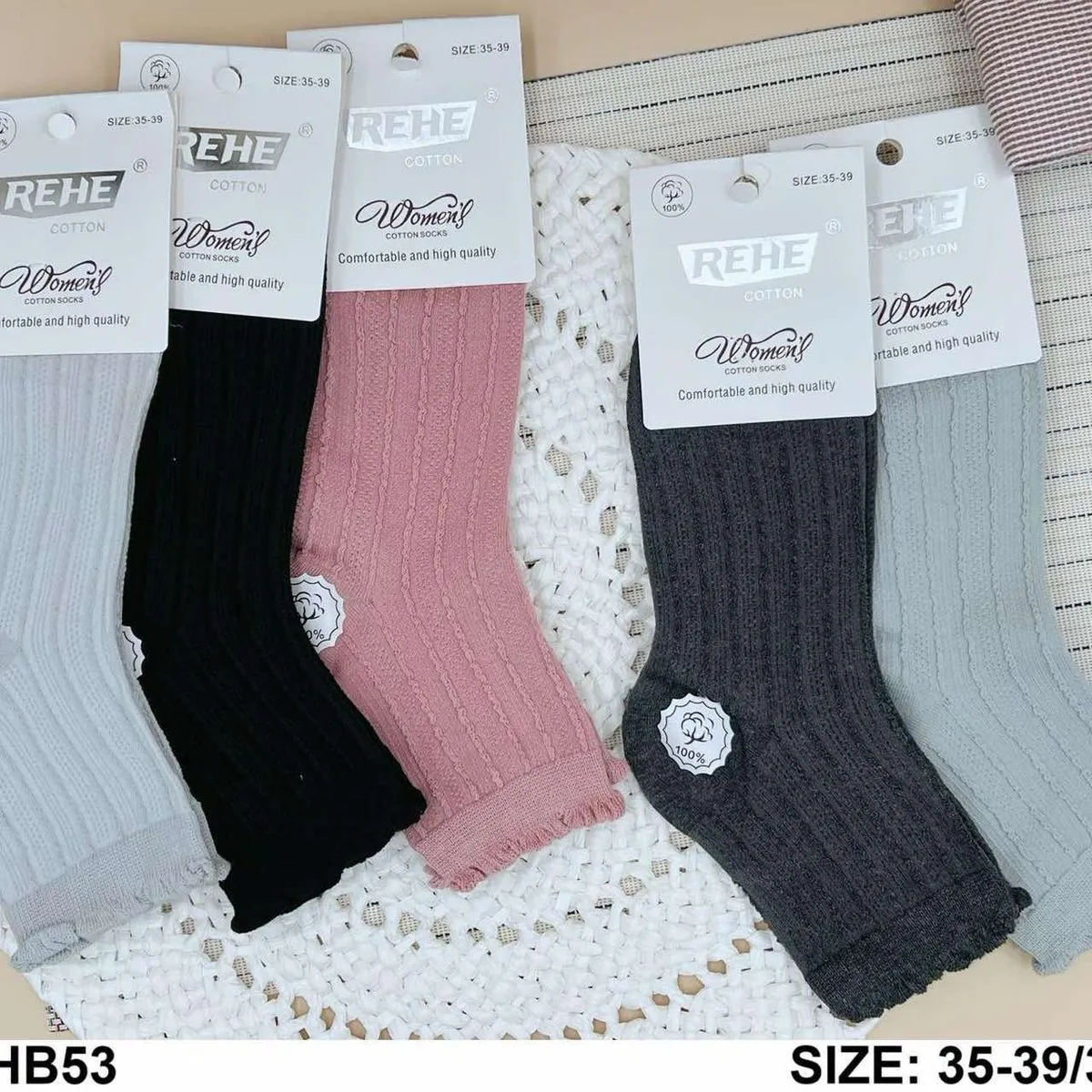 Skarpetki damskie Rehë high quality rozmiar 35-39/38-42