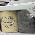 Komplet Ręczniki Babcia & Dziadzek 70/140
