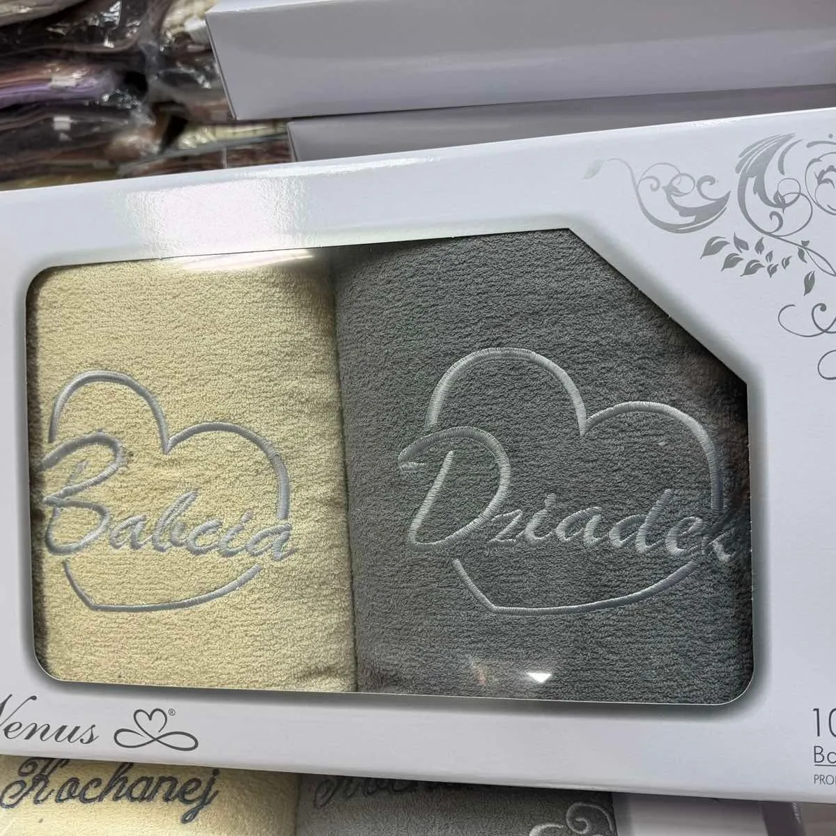 Komplet Ręczniki Babcia & Dziadek 70/140