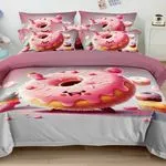 Komplet Pościeli 3D Donuty 160/200