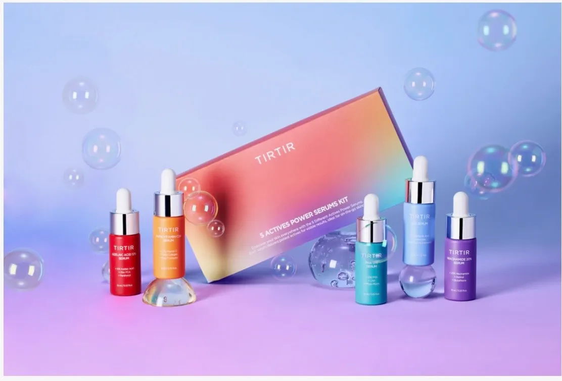 Zestaw 6 Serum do Twarzy TIRTIR 6 Power Essence 5szt