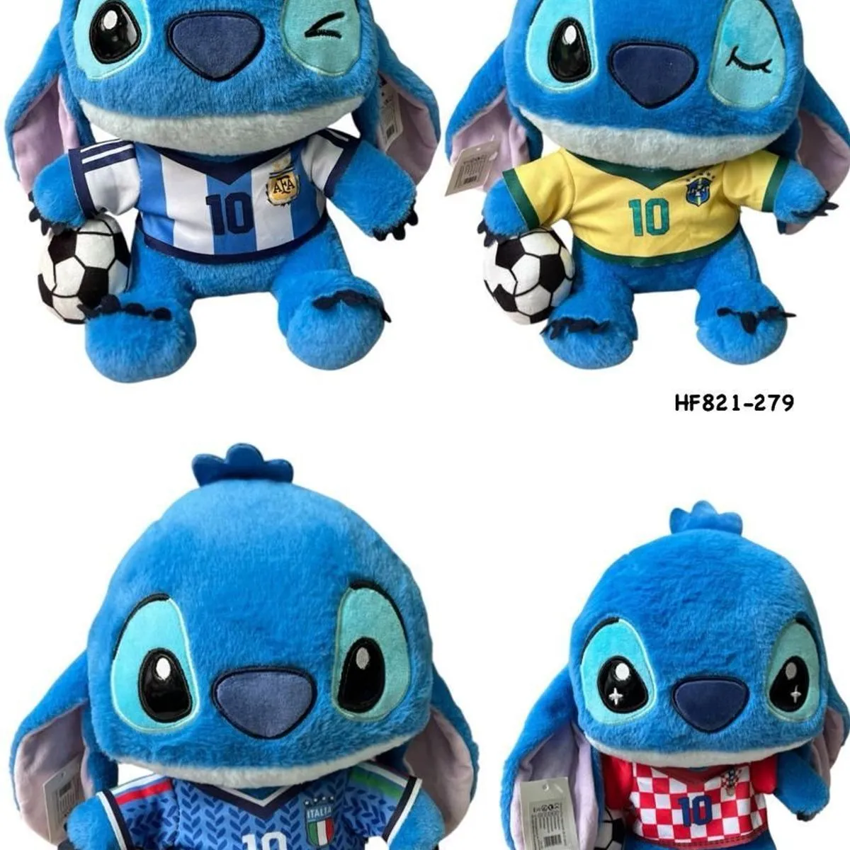 Maskotka Pluszowa Stitch 30cm z Piłką i Koszulkami