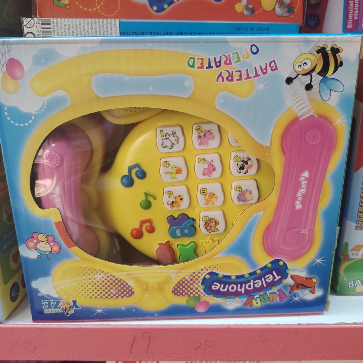 Zabawka telefon z muzyką i efektami 3+ Funyphone