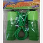 Skakanka Jump Rope zielona z uchwytami piankowymi