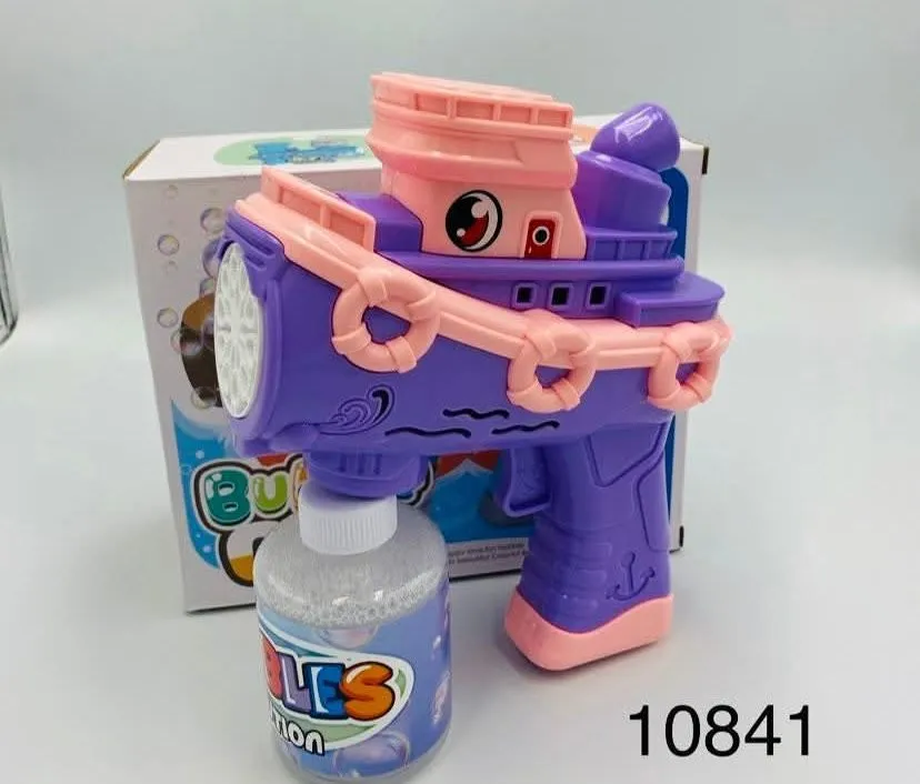 Pistolet do baniek mydlanych statek
