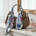Chusta Damska Kwiatowa 70cm x 70cm