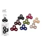 Klamry do włosów scrunchie niemarkowe REF JE8041 8cm