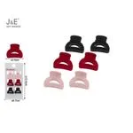 Klamry do włosów plastikowe 8,7 cm JJ REF84020