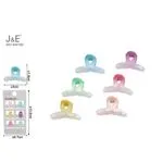 Klamry do włosów J&E REF 80326 pastelowe 12 szt