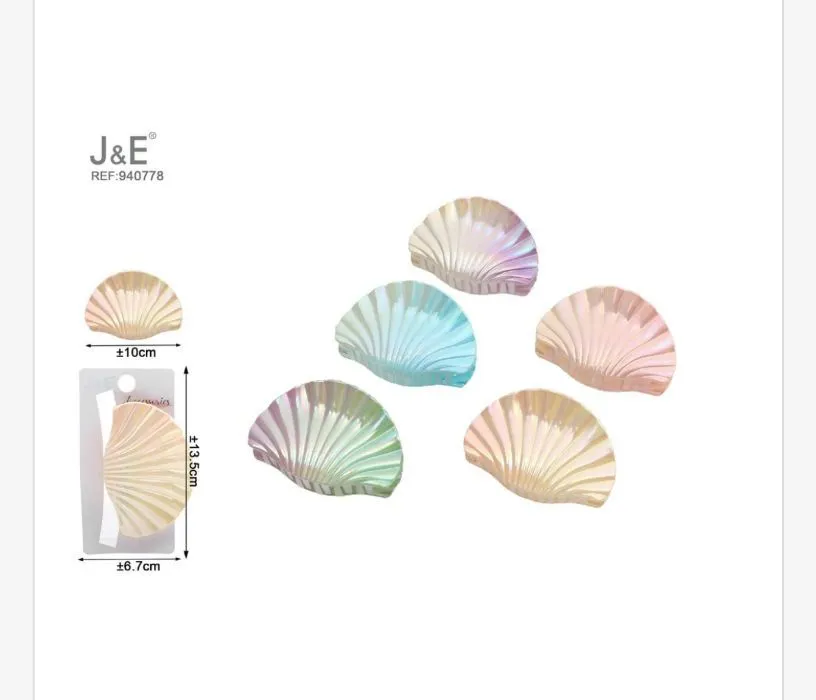 Klamra do włosów J&E REF-JE-8078 muszla 21 cm