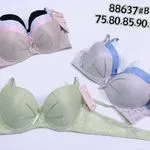 Biustonosz damski push-up koronka różne kolory