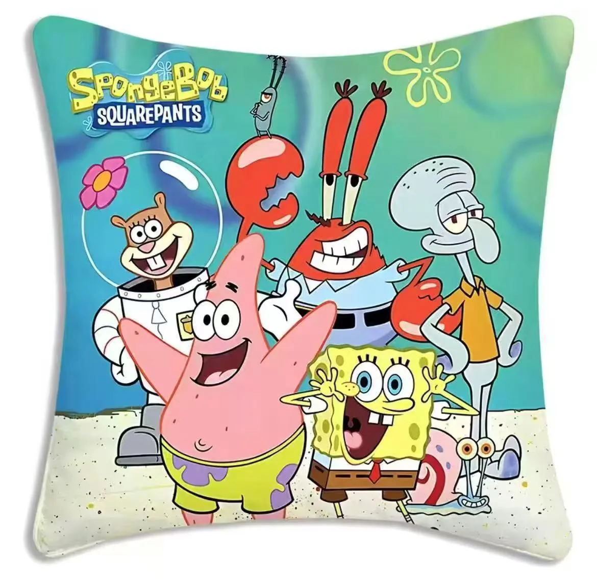 Poduszka dekoracyjna SpongeBob SquarePants 45x45cm