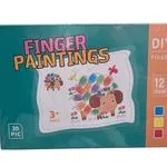 Zabawki Finger Paintings - Zestaw DIY 12 Kolorów 30 Obrazków