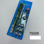 Wskaźnik laserowy moro z 8 końcówkami, 12 szt.