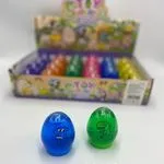 Crystal Mud Toy - Jajko z dinozaurem, masa plastyczna 24 szt.