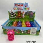 Crystal Mud Foam - Żelowy glut zwierzątko mix kolorów 24 szt.