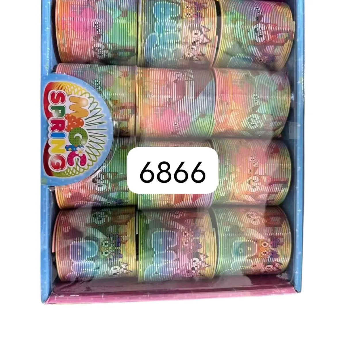 Sprężynki Magic Spring Bluey tęczowe 12 szt.