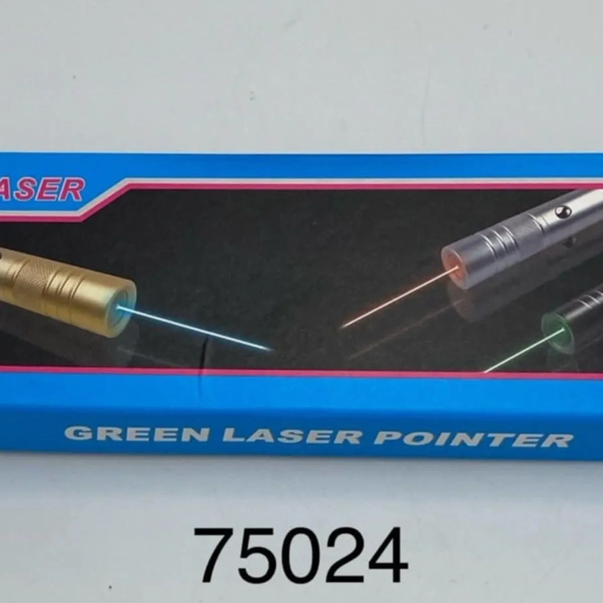 Wskaźnik Green Laser Pointer, metalowa obudowa, 12 szt.