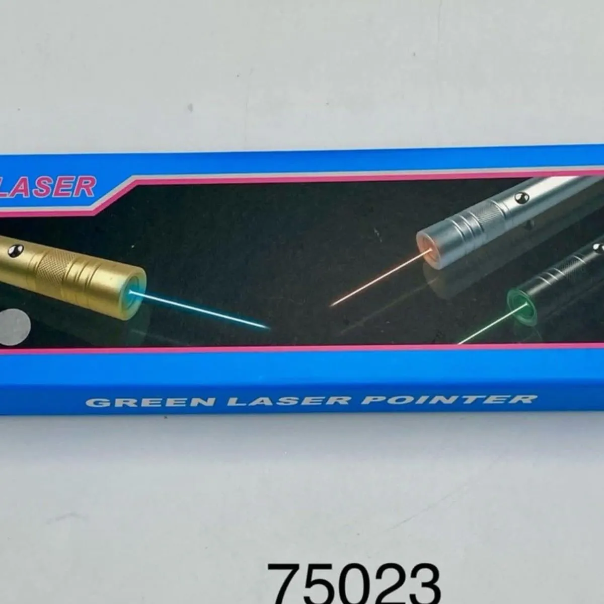 Zabawki Green Laser Pointer - Metalowy Wskaźnik Zielony, 12 szt.